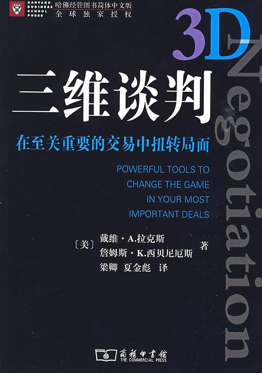三维谈判