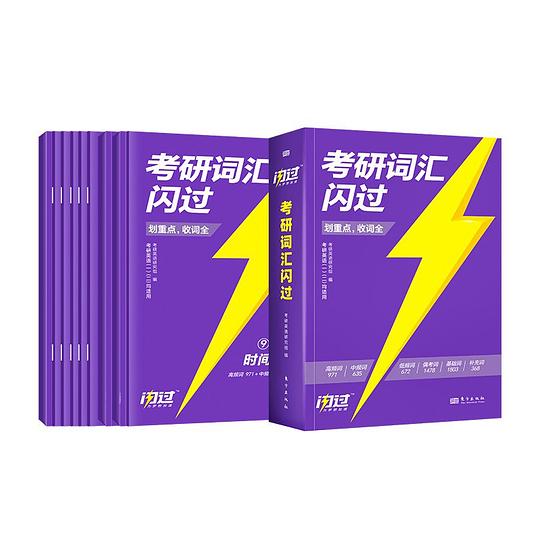 考研词汇闪过