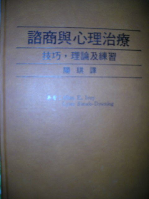 咨商与心理治疗—技巧、理论与练习