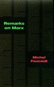 Remarks on Marx