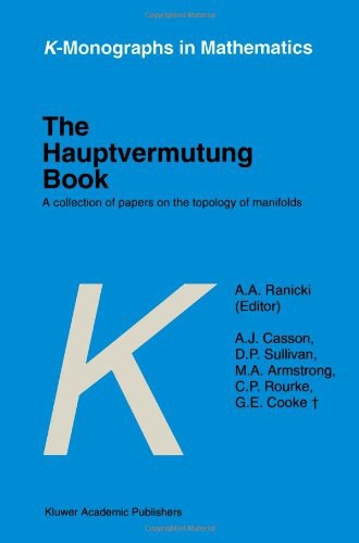 The Hauptvermutung Book
